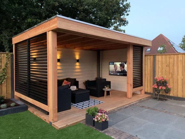 Maatwerk buitenverblijf met veranda